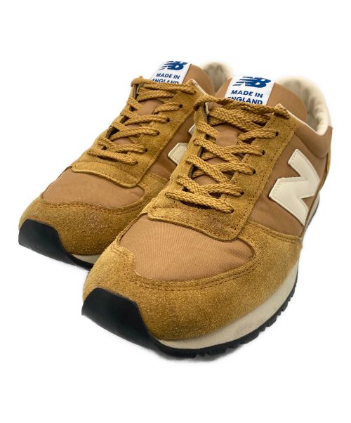 NEW BALANCE（ニューバランス）NEW BALANCE (ニューバランス) ローカットスニーカー マスタード サイズ:27cmの古着・服飾アイテム