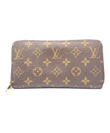 LOUIS VUITTON（ルイ ヴィトン）の古着「LOUIS VUITTON 長財布 モノグラム」｜ブラウン