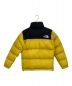 THE NORTH FACE (ザ ノース フェイス) ヌプシジャケット イエロー×ブラック サイズ:S：15000円