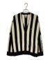 SUPREME（シュプリーム）の古着「Stripe Cardigan」｜ホワイト×ブラック