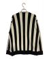 SUPREME (シュプリーム) LACOSTE (ラコステ) Stripe Cardigan ホワイト×ブラック サイズ:S：19800円