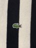 中古・古着 SUPREME (シュプリーム) LACOSTE (ラコステ) Stripe Cardigan ホワイト×ブラック サイズ:S：19800円