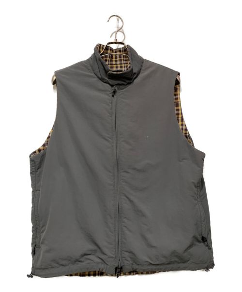 DAIWA PIER39（ダイワ ピア39）DAIWA PIER39 (ダイワ ピア39) TECH REVERSIBLE TREKKING VEST グレー サイズ:Mサイズの古着・服飾アイテム