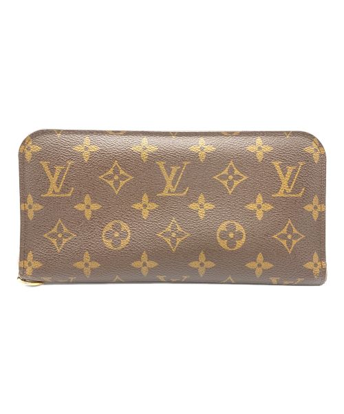 LOUIS VUITTON（ルイ ヴィトン）LOUIS VUITTON (ルイ ヴィトン) 長財布/モノグラム フリルアンソリット ブラウン×ピンクの古着・服飾アイテム