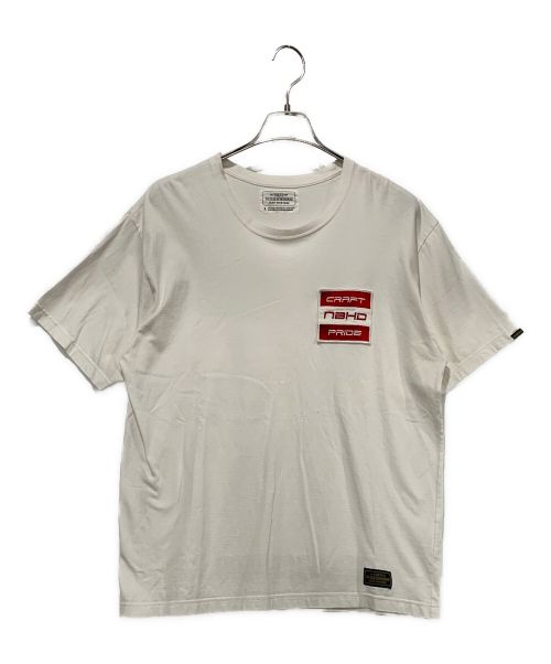 NEIGHBORHOOD（ネイバーフッド）NEIGHBORHOOD (ネイバーフッド) ワッペンTシャツ ホワイト サイズ:XLサイズの古着・服飾アイテム