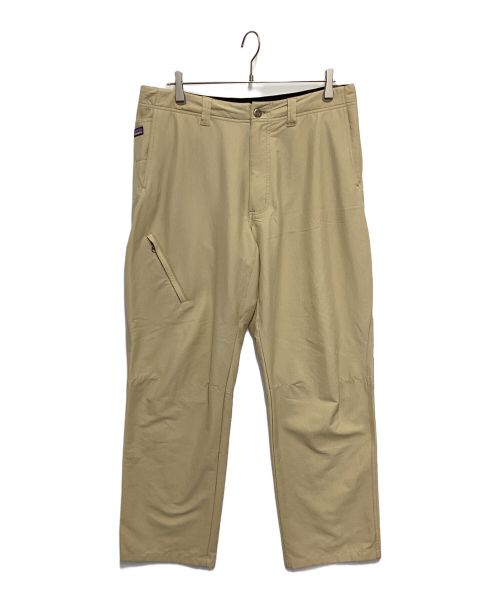 Patagonia（パタゴニア）Patagonia (パタゴニア) Stretch Jackalope Pants(ストレッチジャッカロープパンツ) ベージュ サイズ:36の古着・服飾アイテム