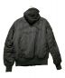 ALPHA INDUSTRIES (アルファインダストリーズ) フライトジャケット ブラック サイズ:XLサイズ：9800円