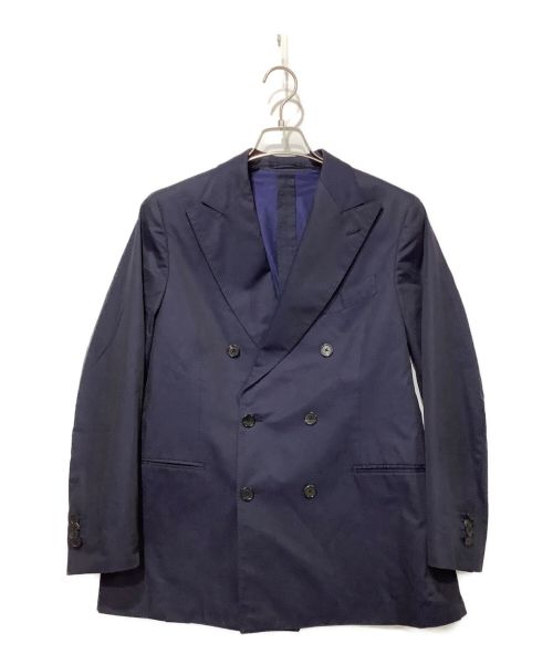 LARDINI（ラルディーニ）LARDINI (ラルディーニ) ダブルジャケット ネイビー サイズ:48サイズの古着・服飾アイテム