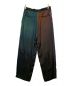 stein (シュタイン) Cupro Wide Easy Trousers ベージュ×グリーン サイズ:Sサイズ：25000円