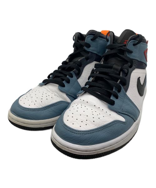 NIKE（ナイキ）NIKE (ナイキ) FACETASM (ファセッタズム) AIR JORDAN 1 MID SE FEARLESS APLA スカイブルー×ホワイト サイズ:29cmの古着・服飾アイテム