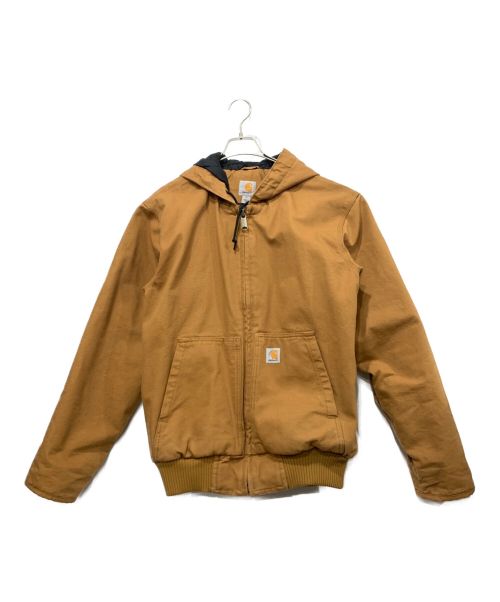 CarHartt（カーハート）CarHartt (カーハート) ウォッシュドダックインシュレイティッドアクティブジャケット ブラウン サイズ:Mサイズの古着・服飾アイテム