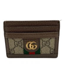 GUCCI（グッチ）の古着「オフディアパスケース」｜ベージュ×ブラウン