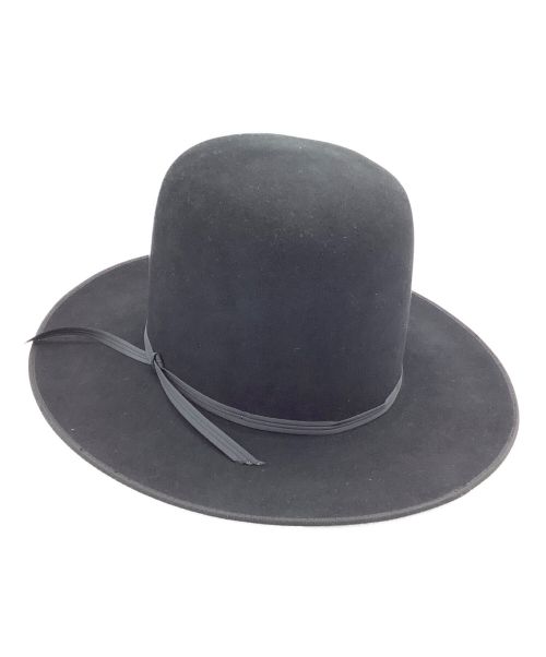 STETSON（ステットソン）STETSON (ステットソン) ハット ブラック サイズ:58の古着・服飾アイテム