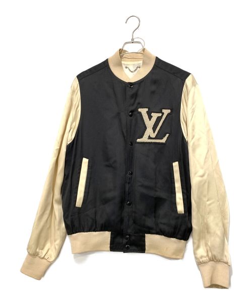 LOUIS VUITTON（ルイ ヴィトン）LOUIS VUITTON (ルイ ヴィトン) ブルゾン ベージュ×ブラック サイズ:52サイズの古着・服飾アイテム