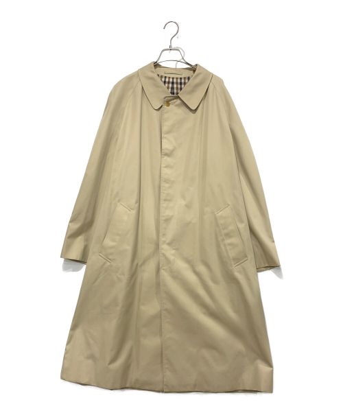 Aquascutum（アクアスキュータム）Aquascutum (アクアスキュータム) バルマカーンコート ベージュ サイズ:無しの古着・服飾アイテム