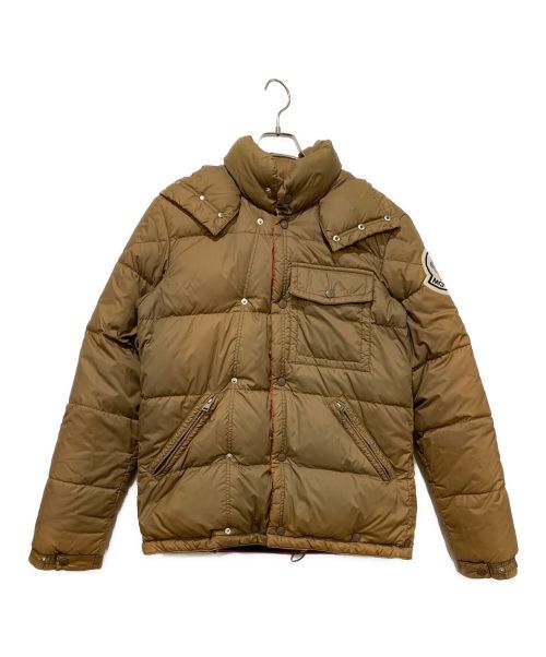 MONCLER（モンクレール）MONCLER (モンクレール) JUNYA WATANABE MAN (ジュンヤワタナベマン) ダウンジャケット ブラウン×レッド サイズ:Sサイズの古着・服飾アイテム