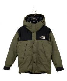 THE NORTH FACE（ザ ノース フェイス）の古着「マウンテンダウンジャケット」｜ブラック×グリーン