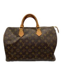 LOUIS VUITTON（ルイ ヴィトン）の古着「モノグラム スピーディ35」｜ブラウン