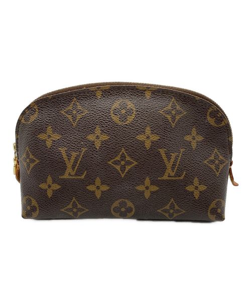 LOUIS VUITTON（ルイ ヴィトン）LOUIS VUITTON (ルイ ヴィトン) ポシェット･コスメティック PM ブラウンの古着・服飾アイテム