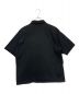 AURALEE (オーラリー) STAND UP HALF ZIP POLO ブラック サイズ:SIZE4：9000円