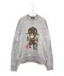 DSQUARED2（ディースクエアード）の古着「ICON CREWNECK SWEATER」｜グレー