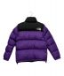 THE NORTH FACE (ザ ノース フェイス) ヌプシジャケット パープル×ブラック サイズ:XLサイズ：14000円