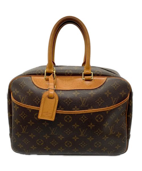 LOUIS VUITTON（ルイ ヴィトン）LOUIS VUITTON (ルイ ヴィトン) モノグラム ボーリング・ヴァニティ (ドーヴィル) ブラウンの古着・服飾アイテム