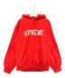 SUPREME（シュプリーム）の古着「Varsity Hooded Sweatshirt」｜レッド