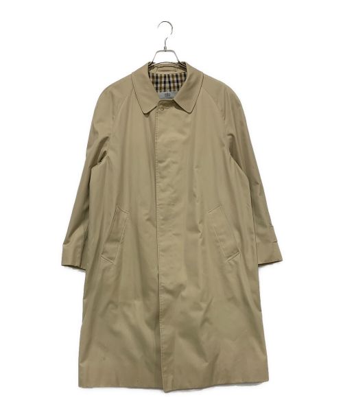 Aquascutum（アクアスキュータム）Aquascutum (アクアスキュータム) ステンカラーコート ベージュ サイズ:SIZE 40の古着・服飾アイテム