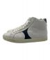 CELINE (セリーヌ) SNEAKER HI リオンフ レースアップ ミッド スニーカー ホワイト サイズ:26.5cm：25000円