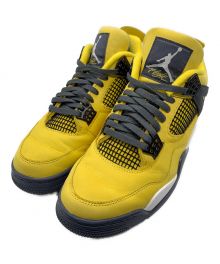 NIKE（ナイキ）の古着「NIKE AIR JORDAN 4 RETRO "LIGHTNING" TOUR YELLOW」｜イエロー