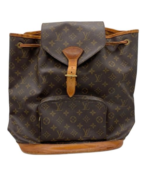 LOUIS VUITTON（ルイ ヴィトン）LOUIS VUITTON (ルイ ヴィトン)  モノグラム モンスリ ブラウンの古着・服飾アイテム