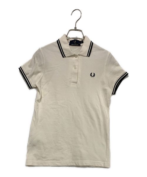 FRED PERRY（フレッドペリー）FRED PERRY (フレッドペリー) ポロシャツ ホワイト サイズ:SIZE UK 8の古着・服飾アイテム