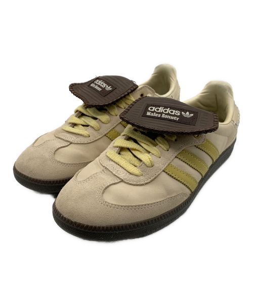 adidas（アディダス）adidas (アディダス) WALES BONNER (ウェールズボナー) WB SAMBA Wales Bonner Nubuck ブラウン×ベージュ サイズ:27cmの古着・服飾アイテム