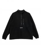 SUPREMEシュプリーム）の古着「20AW Polatec Half Zip Polove」｜ブラック