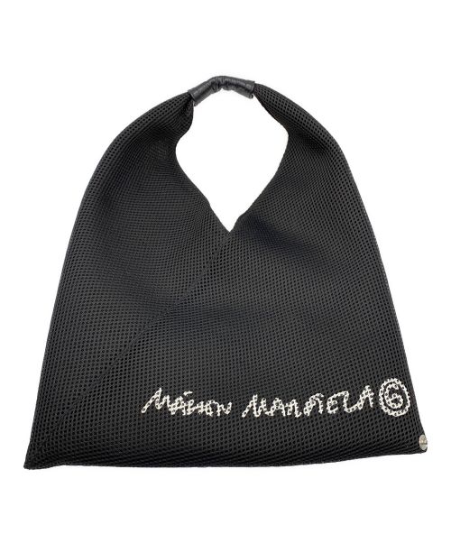 MM6 Maison Margiela（エムエムシックス メゾンマルジェラ）MM6 Maison Margiela (エムエムシックス メゾンマルジェラ) トライアングル トートバッグ ブラックの古着・服飾アイテム