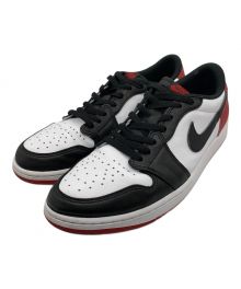 NIKE（ナイキ）の古着「Air Jordan 1 Retro Low OG "Black Toe"」｜ホワイト×レッド