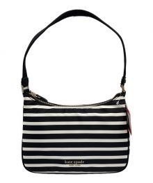 Kate Spade（ケイトスペード）の古着「ハンドバッグ」｜ブラック×ホワイト