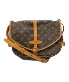 LOUIS VUITTON（ルイ ヴィトン）の古着「モノグラム ソミュール30」｜ブラウン