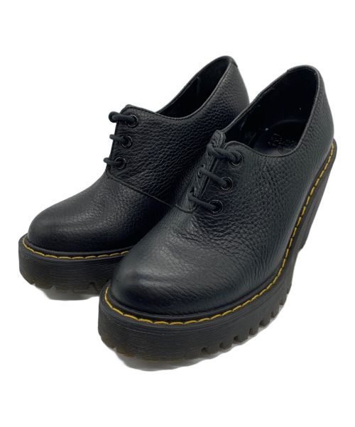 Dr.Martens（ドクターマーチン）Dr.Martens (ドクターマーチン) 3ホールハイヒールシューズ ブラック サイズ:23cmの古着・服飾アイテム