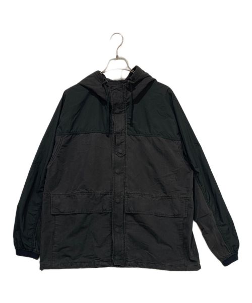 THE NORTHFACE PURPLELABEL（ザ・ノースフェイス パープルレーベル）THE NORTHFACE PURPLELABEL (ザ・ノースフェイス パープルレーベル) Indigo Mountain Wind Parka　BLACK FADE ブラック サイズ:Lの古着・服飾アイテム