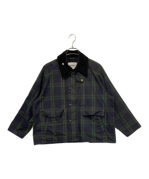 Barbour（バブアー）Barbour (バブアー) ソーンベリージャケット グリーン×ネイビー サイズ:SIZE 10の古着・服飾アイテム