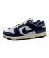 NIKE (ナイキ) NIKE WMNS DUNK LOW “VINTAGE NAVY” WHITE/MIDNIGHT NAVY-COCONUT ネイビー×ホワイト サイズ:27cm：10000円