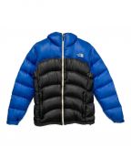 THE NORTH FACEザ ノース フェイス）の古着「ACONCAGUA HOODIE」｜ブラック×ブルー