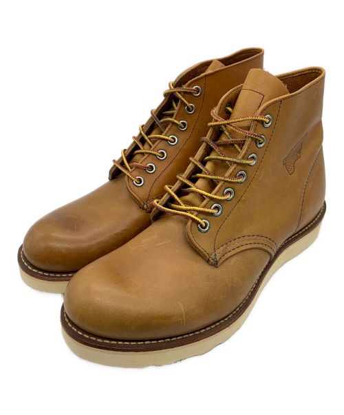 RED WING（レッドウィング）RED WING (レッドウィング) プレーントゥブーツ ブラウン サイズ:27cmの古着・服飾アイテム