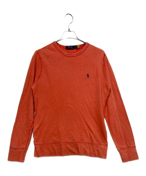 POLO RALPH LAUREN（ポロ・ラルフローレン）POLO RALPH LAUREN (ポロ・ラルフローレン) スウェットシャツ ピンク サイズ:Mサイズの古着・服飾アイテム