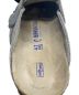 中古・古着 BIRKENSTOCK (ビルケンシュトック) ソフトフッドベッド スエードレザーサンダル ストーンコイン サイズ:26.5cm：10000円