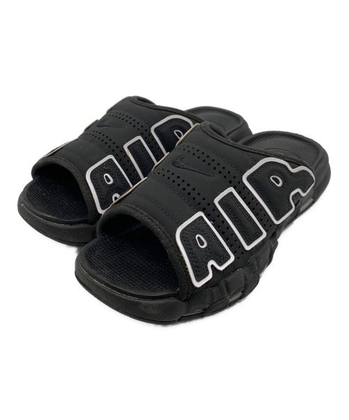 NIKE（ナイキ）NIKE (ナイキ) AIR MORE UPTEMPO SLIDE BLACK/WHITE ブラック サイズ:27cmの古着・服飾アイテム