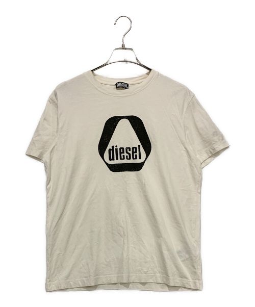 DIESEL（ディーゼル）DIESEL (ディーゼル) 半袖カットソー ホワイト サイズ:XLサイズの古着・服飾アイテム