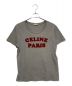 CELINE（セリーヌ）の古着「Flocke Logo Tee」｜グレー